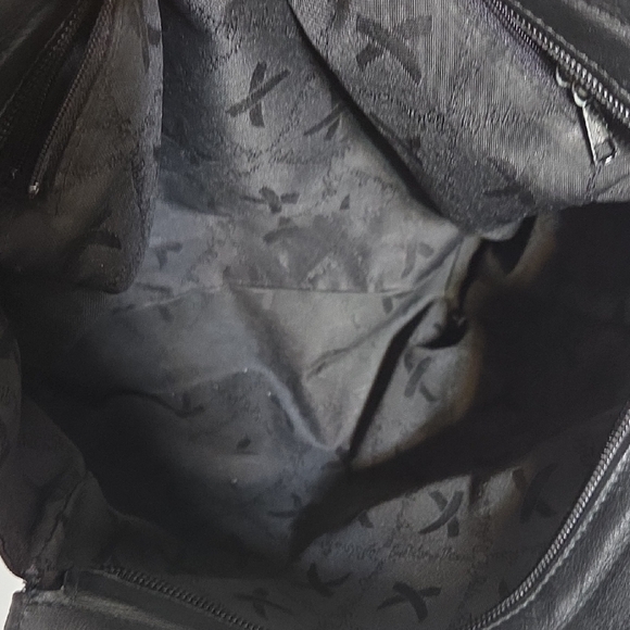 Paloma Picasso Black Shoulder Bag with Gold Logo - Picture 15 of 16